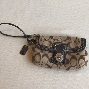 Coach wristlet